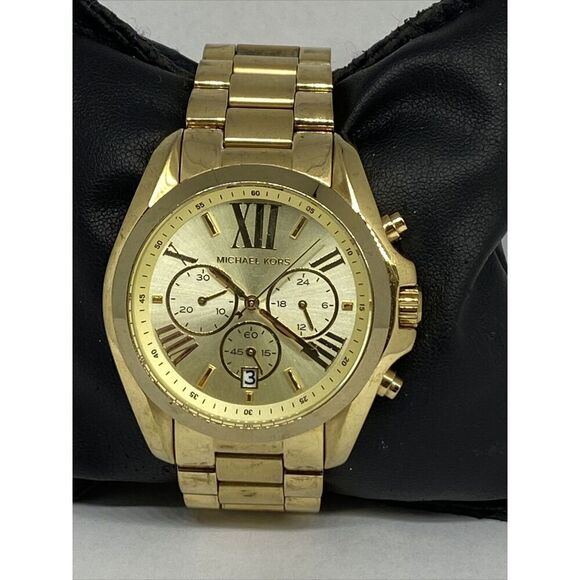 Michael Kors MK5605 Women's Stainless Steel Analog Dial Quartz Wrist Watch XX922 - Picture 3 of 12